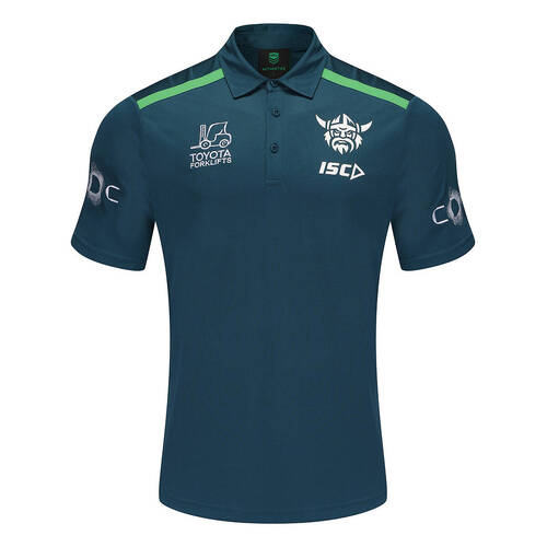 Canberra Raiders NRL ISC 2025 Players Jungle Polo Shirt Sizes S-7XL!
