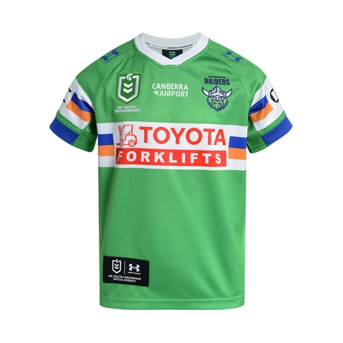 Canberra Raiders NRL Under Armor 2026 Home Jersey Kids Sizes 6-16!