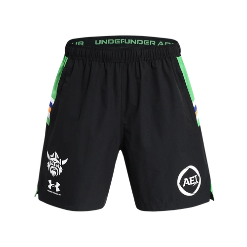 Canberra Raiders NRL Under Armor 2026 Players Training Shorts Sizes S-7XL!