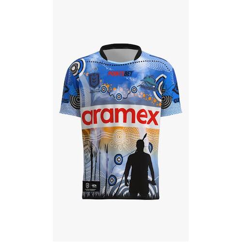Cronulla Sharks NRL Classic Indigenous Jersey Sizes S-7XL! T3