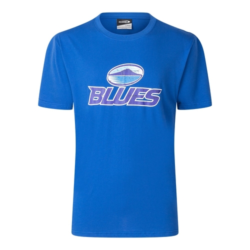 Auckland Blues 2025 Super Rugby Classic Cotton Retro Shirt Sizes S-7XL!