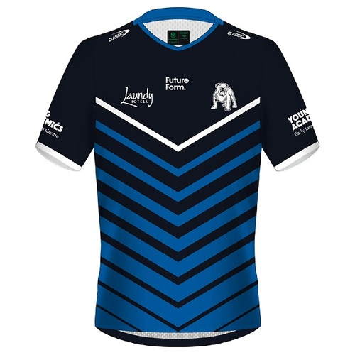 Canterbury Bulldogs NRL Classic Warm Up Shirt Sizes S-7XL! T4