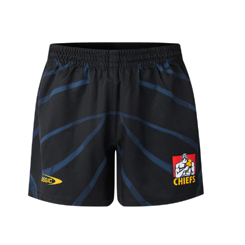 Waikato Chiefs 2025 Marvel Super Rugby Black Panther Playing Shorts Sizes S-3XL!