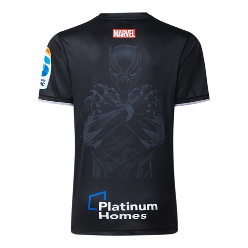 Waikato Chiefs 2025 Marvel Super Rugby Black Panther Warm Up Shirt Sizes S-7XL!