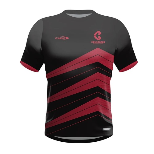 Canterbury Crusaders Super Rugby Classic Pro Training T-Shirt Sizes S-7XL! T4
