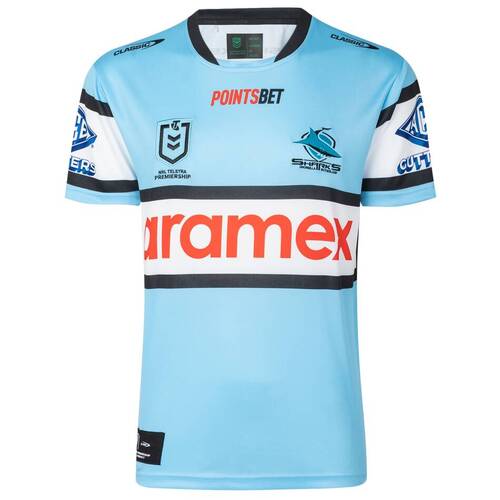 Cronulla Sharks NRL Classic Home Jersey Sizes S-7XL! T4