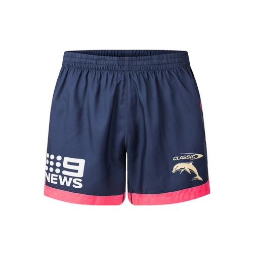 The Dolphins NRL 2026 Classic Performance Gym Shorts Sizes S-7XL!