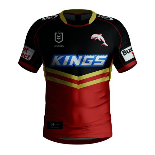 The Dolphins NRL Classic Alternate Jersey Kids Sizes 6-14! T4