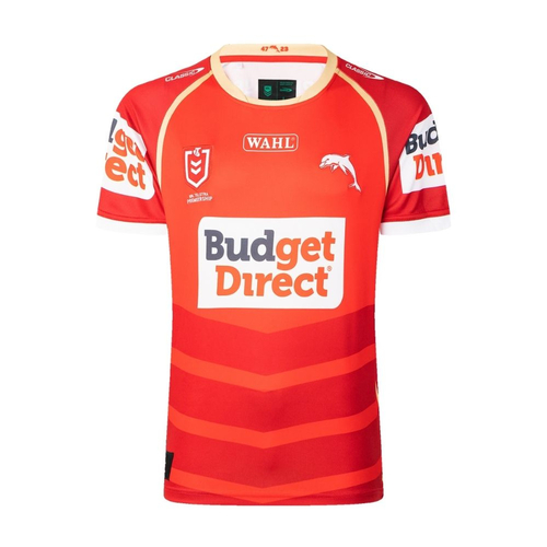 The Dolphins NRL 2026 Classic Home Jersey Adults Sizes S-7XL!