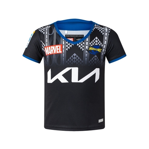 Hurricanes 2025 Marvel Super Rugby Captain America Warm Up Shirt Toddler Sizes 2-6!