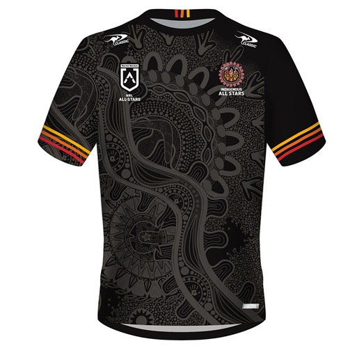 IAS Indigenous All Stars Classic Youth Training Shirt Kids Sizes 6-14! T4