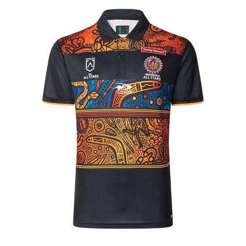 IAS Indigenous All Stars 2025 Players Team Polo Shirt Sizes S-7XL!