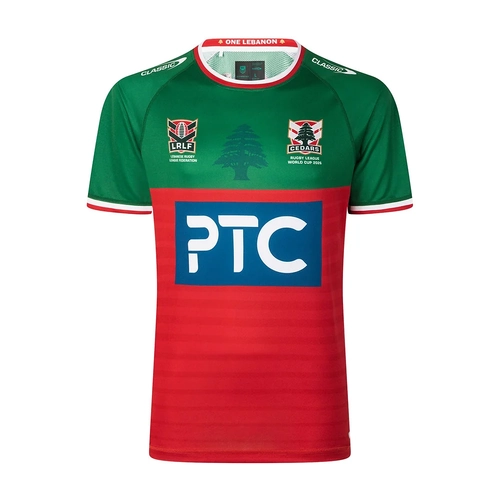 Lebanon Cedars Rugby League 2026 RLWC Training T Shirt Adult Sizes S-7XL! 