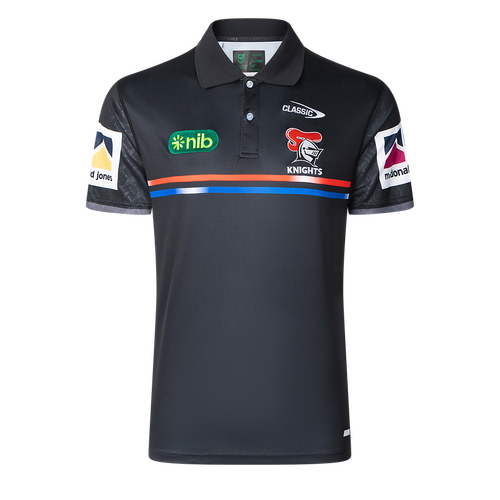 Newcastle Knights NRL 2025 Media Polo Shirt Sizes XS-7XL!