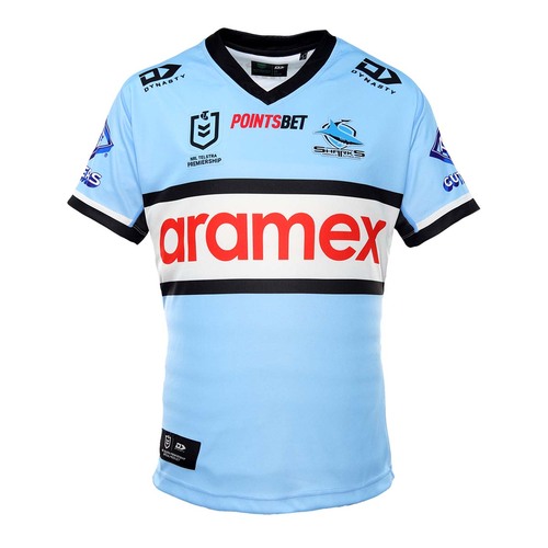 Cronulla Sharks NRL Dynasty Home Jersey Size S-7XL! T2