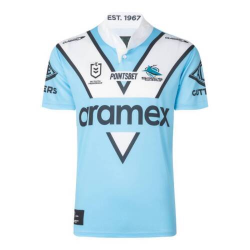 Cronulla Sharks NRL Classic Heritage Jersey Sizes S-7XL! T3