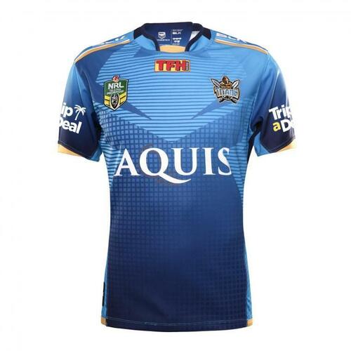 Gold Coast Titans NRL BLK Home Jersey Toddlers Sizes 0-4! T7