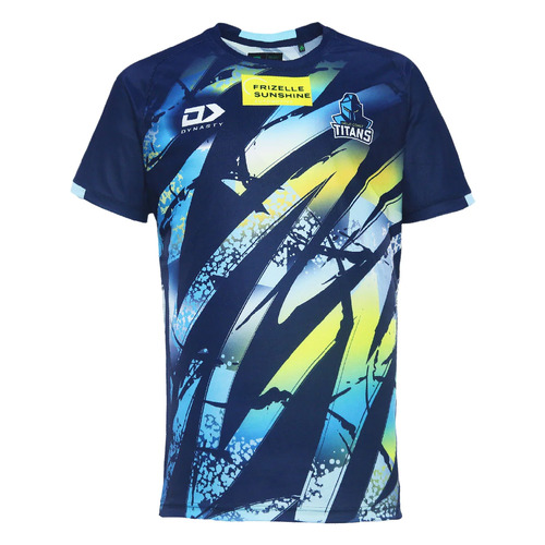 Gold Coast Titans NRL Dynasty Alternate Training Tee Shirt Sizes S-7XL! T4