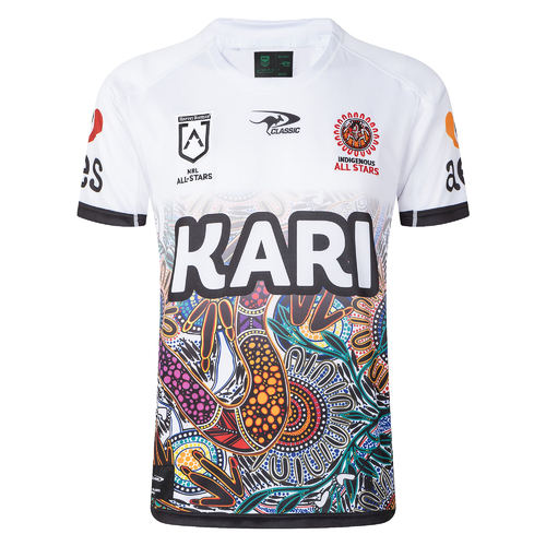 IAS Indigenous All Stars On Field Jersey Adults Sizes S-7XL! T2