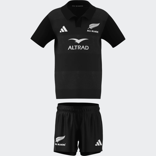 New Zealand All Blacks 2026 Adidas Home Jersey Kit Kids Sizes 3yrs-7yrs!