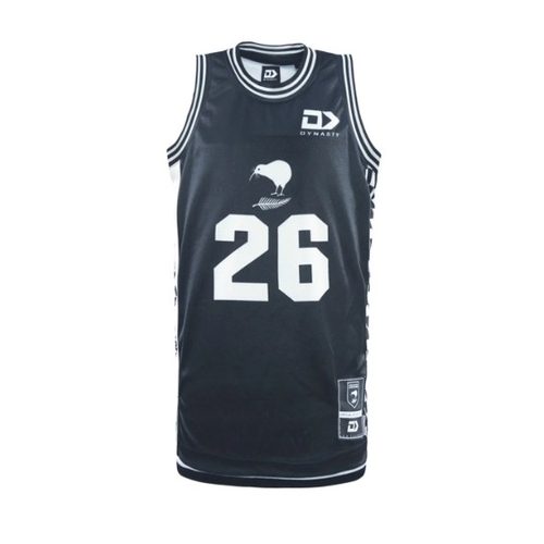 New Zealand Kiwis RLWC 2026 Dynasty Basketball Singlet Sizes S-3XL!