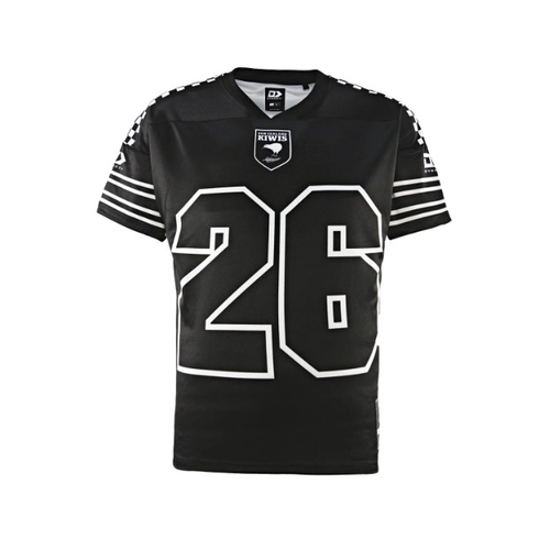 New Zealand Kiwis RLWC 2026 Dynasty Gridiron T Shirt Sizes S-7XL!