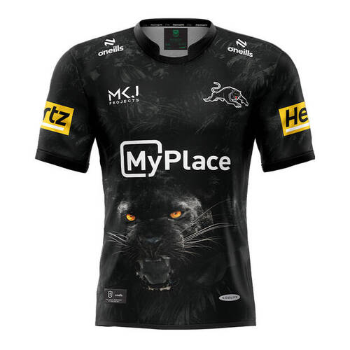 Penrith Panthers NRL O'Neills Warm Up T Shirt Sizes S-7XL! T4