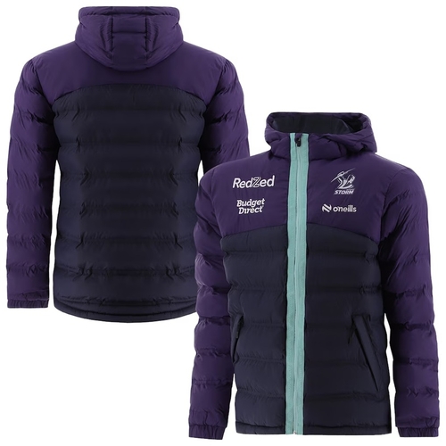 Melbourne Storm NRL 2026 O'Neills Padded Jacket Sizes S-5XL!