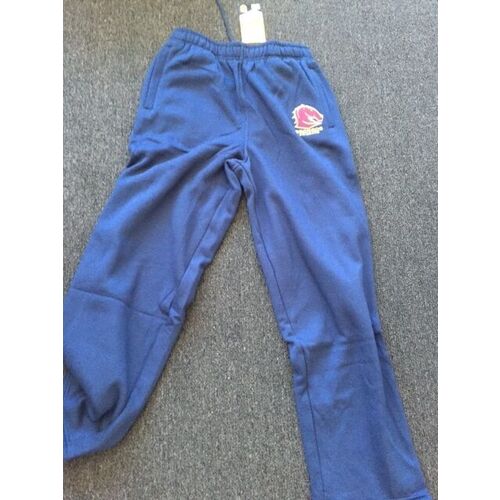 Brisbane Broncos Classic NRL Track Pants Sizes S-5XL! BNWT"S!