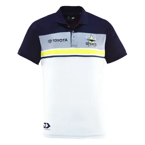 North Queensland Cowboys NRL 2025 Dynasty Throwback Polo Sizes S-7XL!