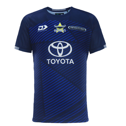 North Queensland Cowboys NRL Dynasty Navy Training Tee Sizes S-7XL! T4
