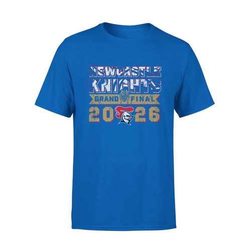Newcastle Knights NRL 2026 Tidwell Grand Final T Shirt Sizes S-5XL! IN STOCK!