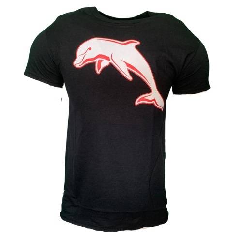 Redcliffe Dolphins NRL Logo T-Shirt Sizes S-5XL! S4