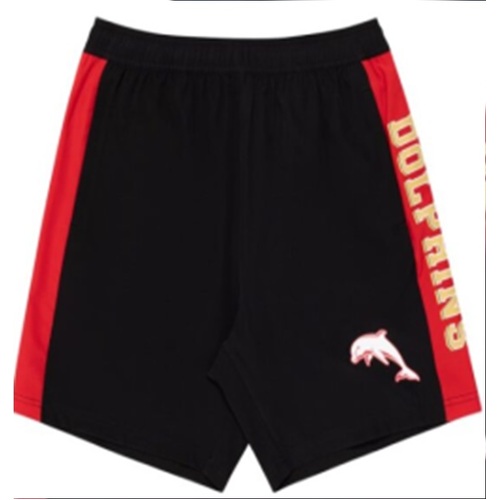 Dolphins NRL Performance Training Shorts Size S-3XL! S4