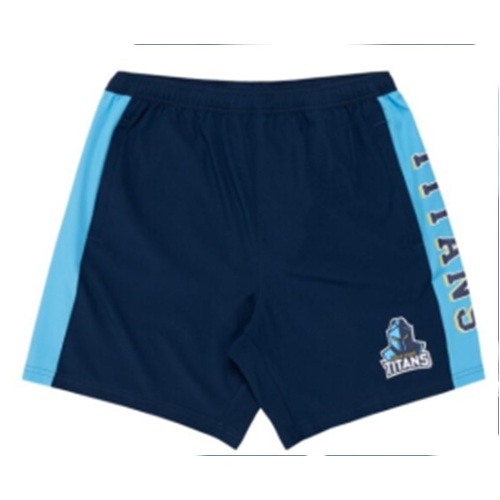 Gold Coast Titans NRL Performance Training Shorts Size S-3XL! S4