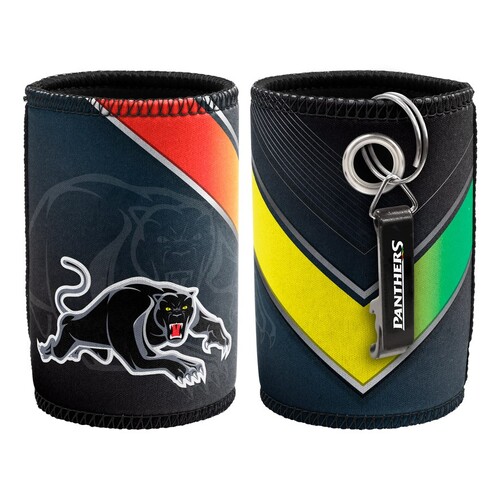 Penrith Panthers NRL Stubby Holder Can Cooler & Bottle Opener!