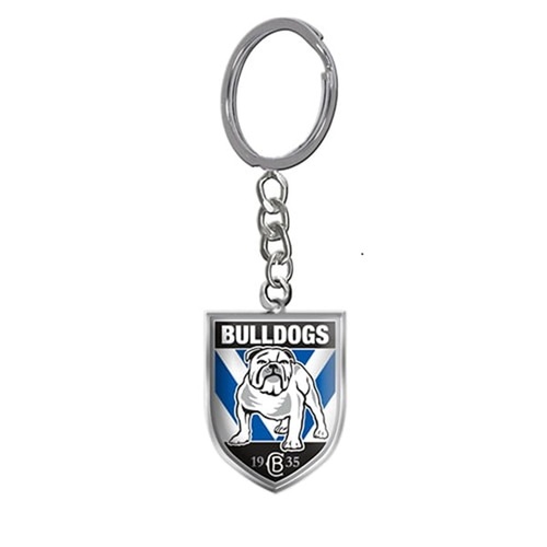 Canterbury Bulldogs NRL Enamel Team Logo Keyring!