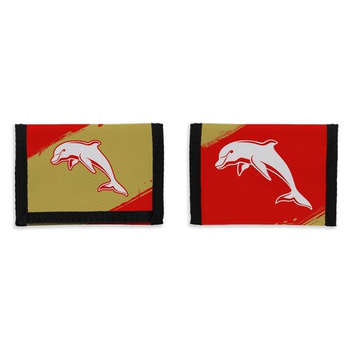 Official NRL Dolphins Team Logo Sports Wallet