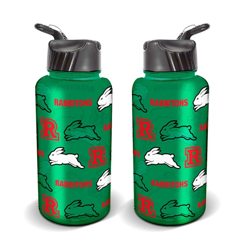 South Sydney Rabbitohs NRL Flip Water Drink Bottle!