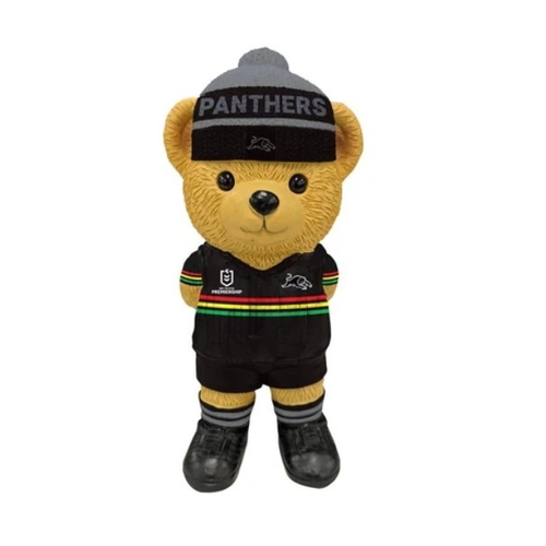 Penrith Panthers NRL Mascot Resin Bear Statue 22cm! Garden Decoration!