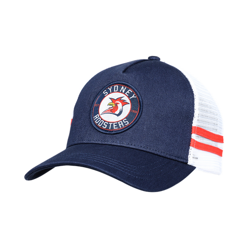 Sydney Roosters NRL Retro Striped Trucker Cap Hat!