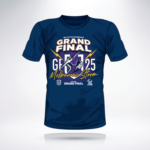 Melbourne Storm NRL 2025 Tidwell Grand Final Shirt Size S-5XL! 
