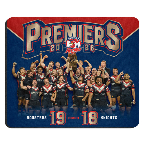 Sydney Roosters NRL Premiers 2026 Mouse Pad Mat P2! PRESALE