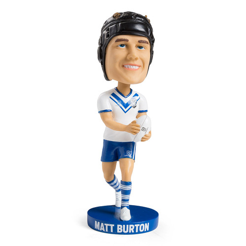 Matt Burton Canterbury Bulldogs NRL Bobblehead Collectable 18cm Tall Statue Gift!