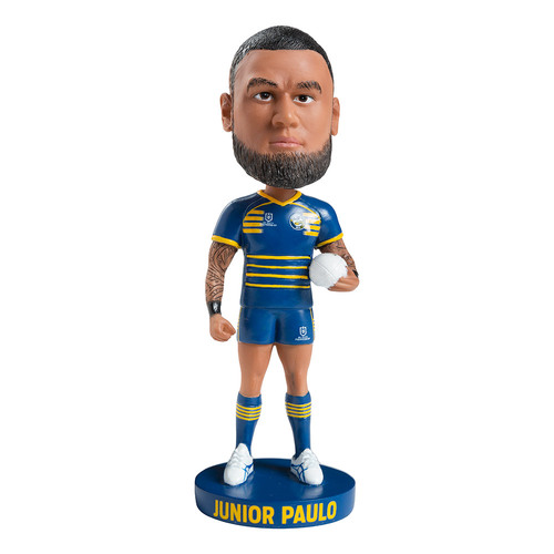 Junior Paulo Parramatta Eels NRL Bobblehead Collectable 18cm Tall Statue Gift!