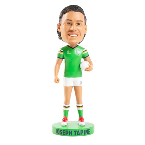 Joseph Tapine Canberra Raiders NRL Bobblehead Collectable 18cm Tall Statue Gift!