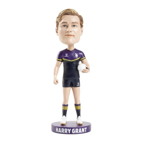 Harry Grant Melbourne Storm NRL Bobblehead Collectable 18cm Tall Statue Gift!