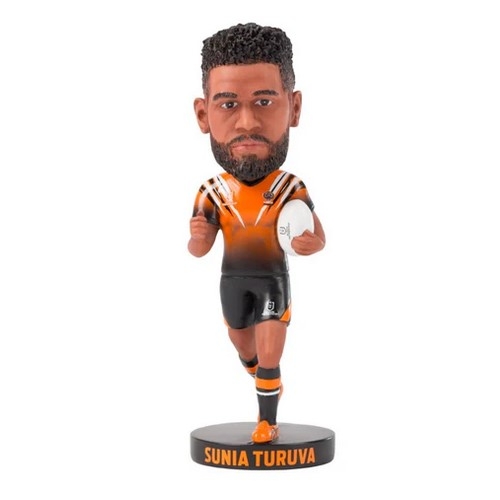 Sunia Turuva Wests Tigers NRL Bobblehead Collectable 18cm Tall Statue Gift!