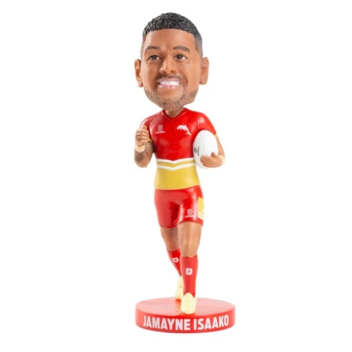 Jamayne Isaako Dolphins NRL Bobblehead Collectable 18cm Tall Statue Gift!