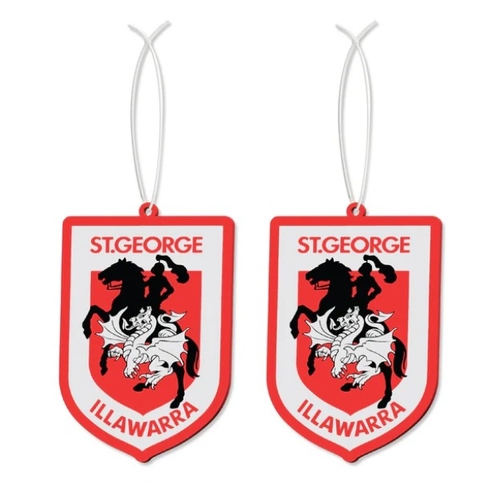 St George ILL Dragons NRL Logo Air Freshener!